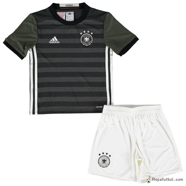 Camiseta Alemania Replica Segunda Ropa Niños 2016 Blanco